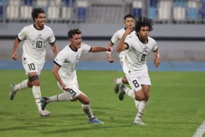 مباراة منتخب مصر للشباب 